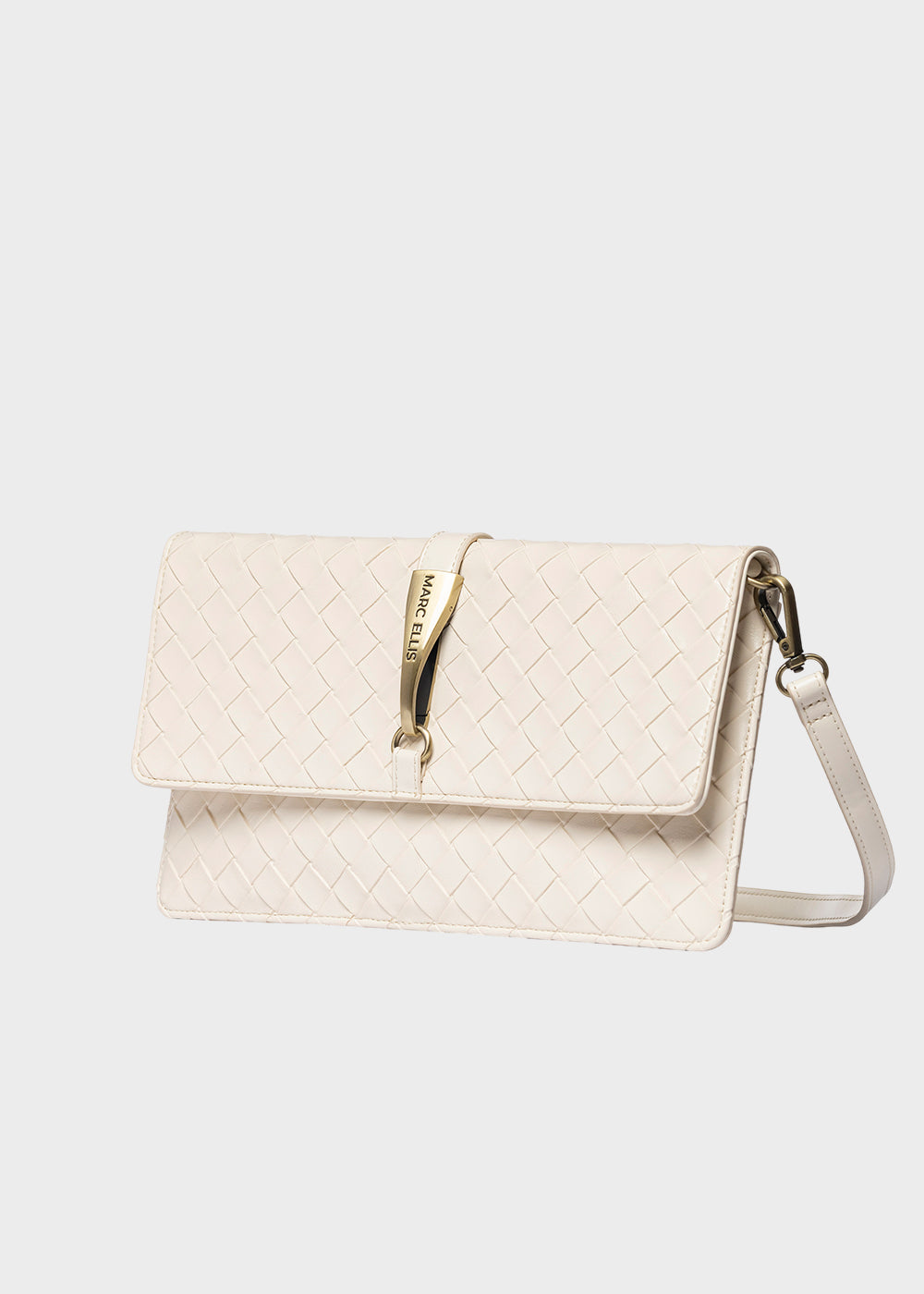 Pochette Chloe Plait con tracolla ed effetto intreccio