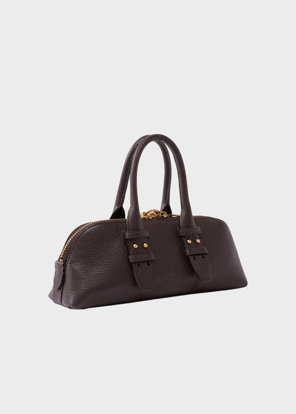 Borsa a mano piccola Escape Bag Horizontal con tracolla, in pelle fiore-3