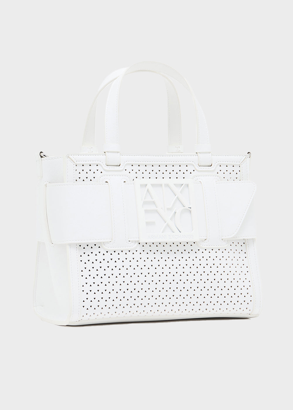 Borsa a mano con tracolla Susie Perforation Tote M