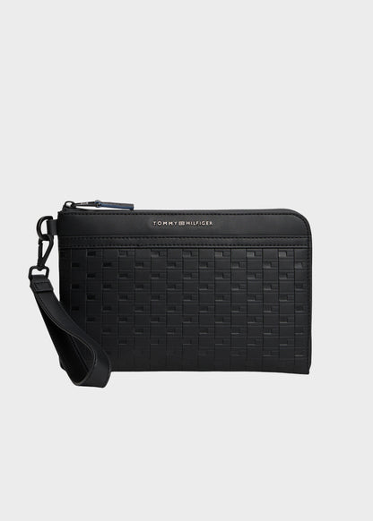 Pochette sottile TH Modern con manico da polso