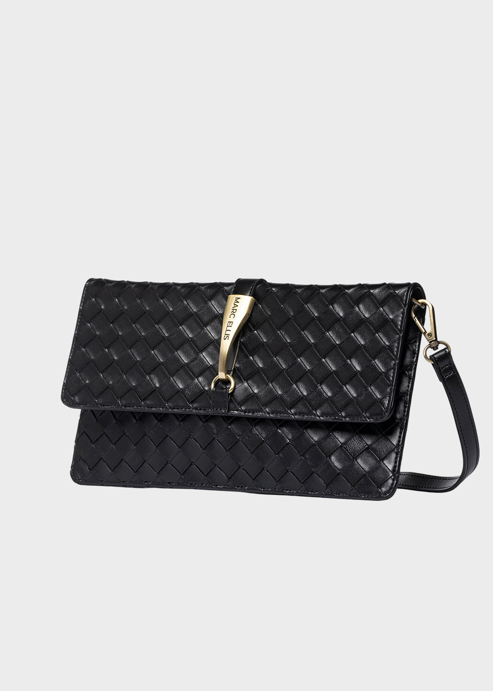 Pochette Chloe Plait con tracolla ed effetto intreccio
