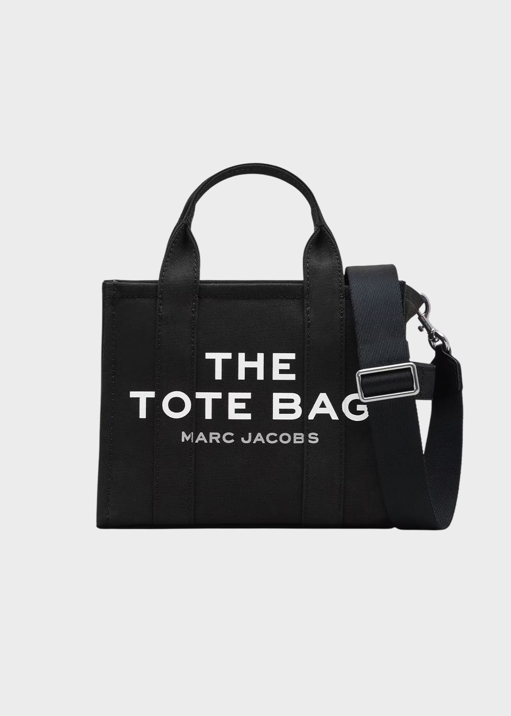 Borsa a mano "The Tote Bag" piccola con tracolla, in tessuto