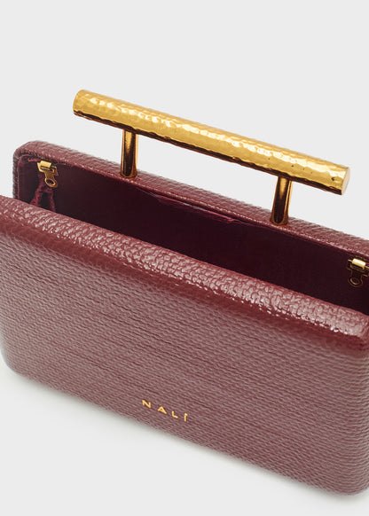 Printed Ivy Clutch