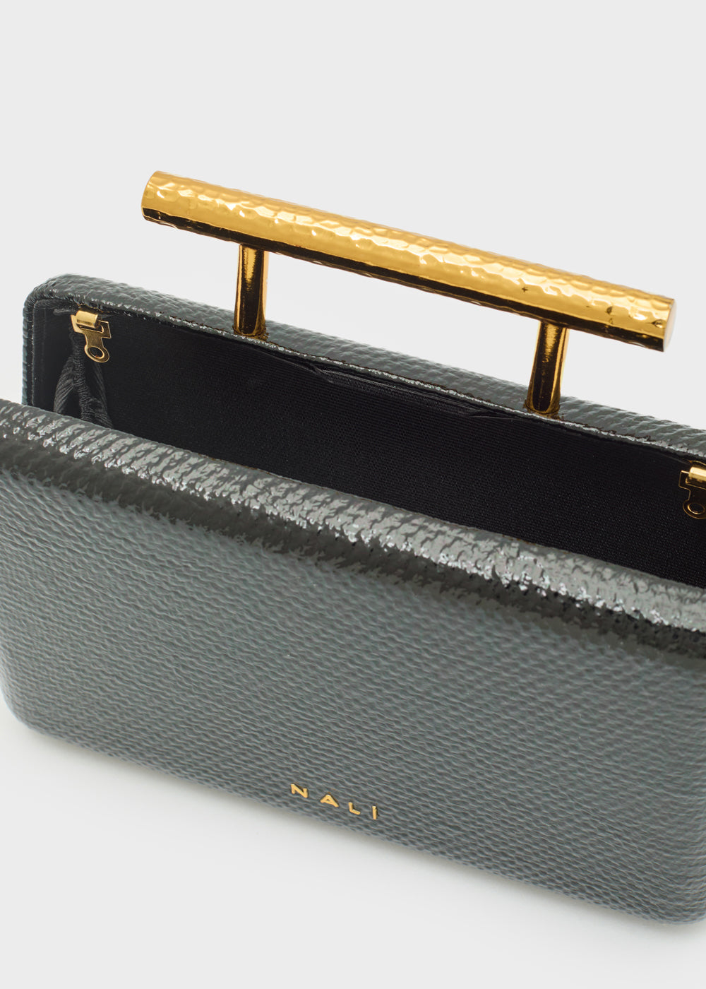 Printed Ivy Clutch