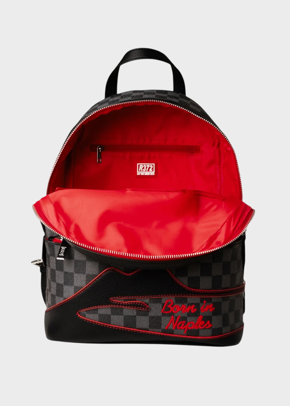 Zaino Vesuvius piccolo con trama a scacchi, "Limited Edition"