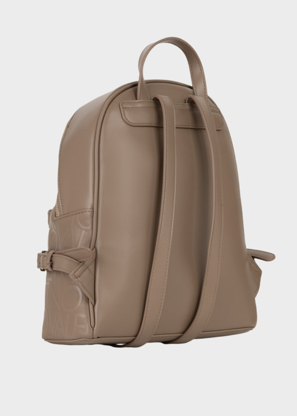 Zaino Ginevra Re con tasca frontale e logo all over-3