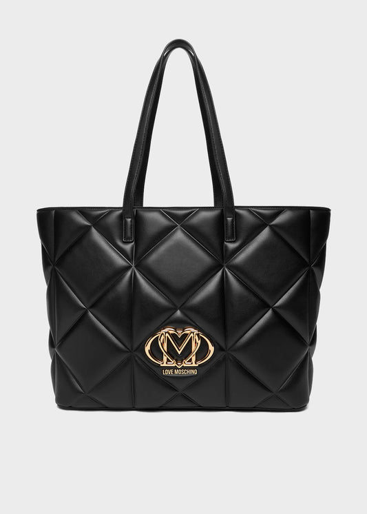 Shopping bag with front logo