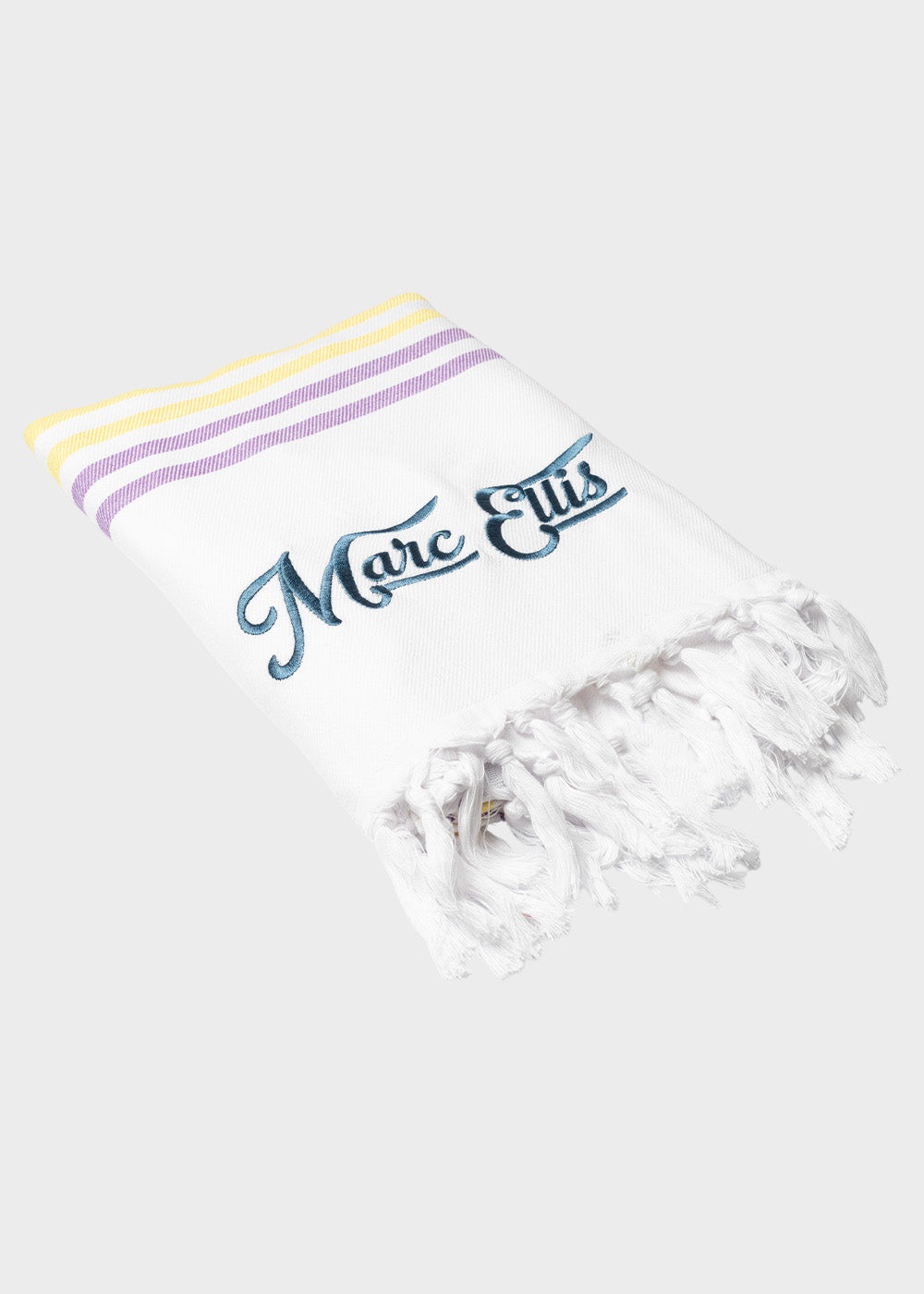 Telo da mare con Logo in cotone leggero