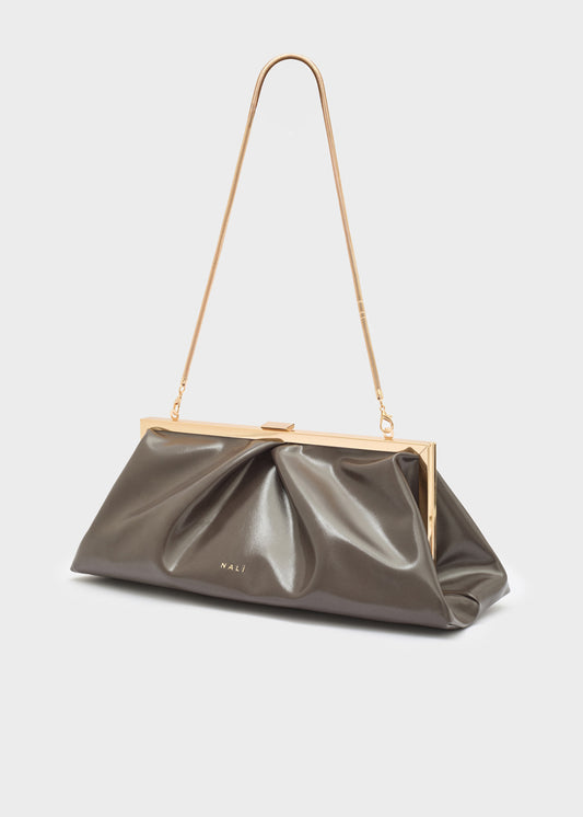 Alice gray clutch bag