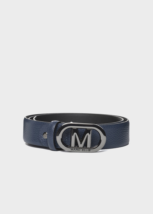 Cintura con fibbia logata (3,5 cm)