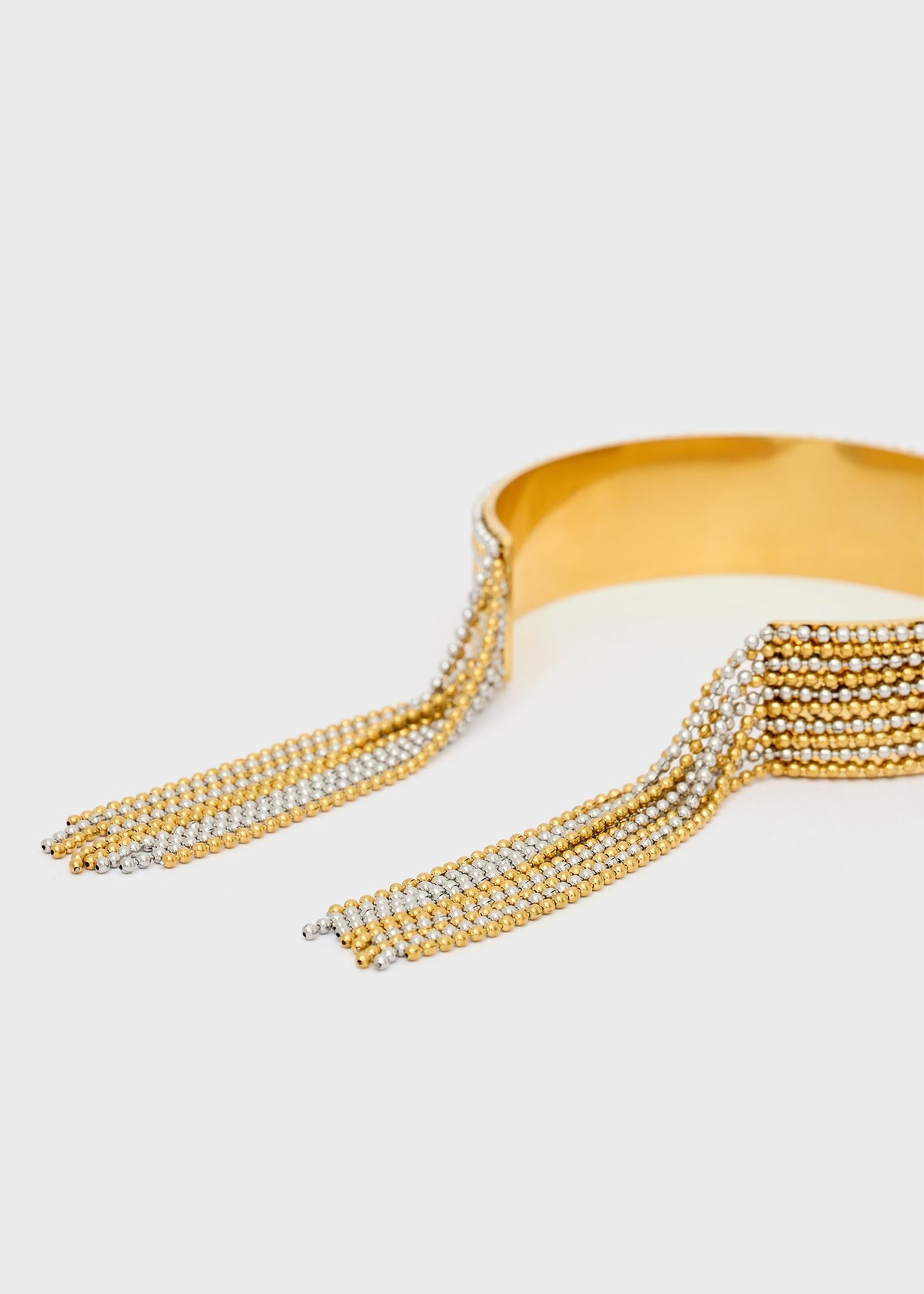 Bracciale in acciaio Fringes