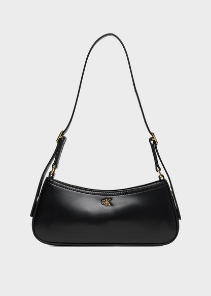 Small shoulder bag with logo