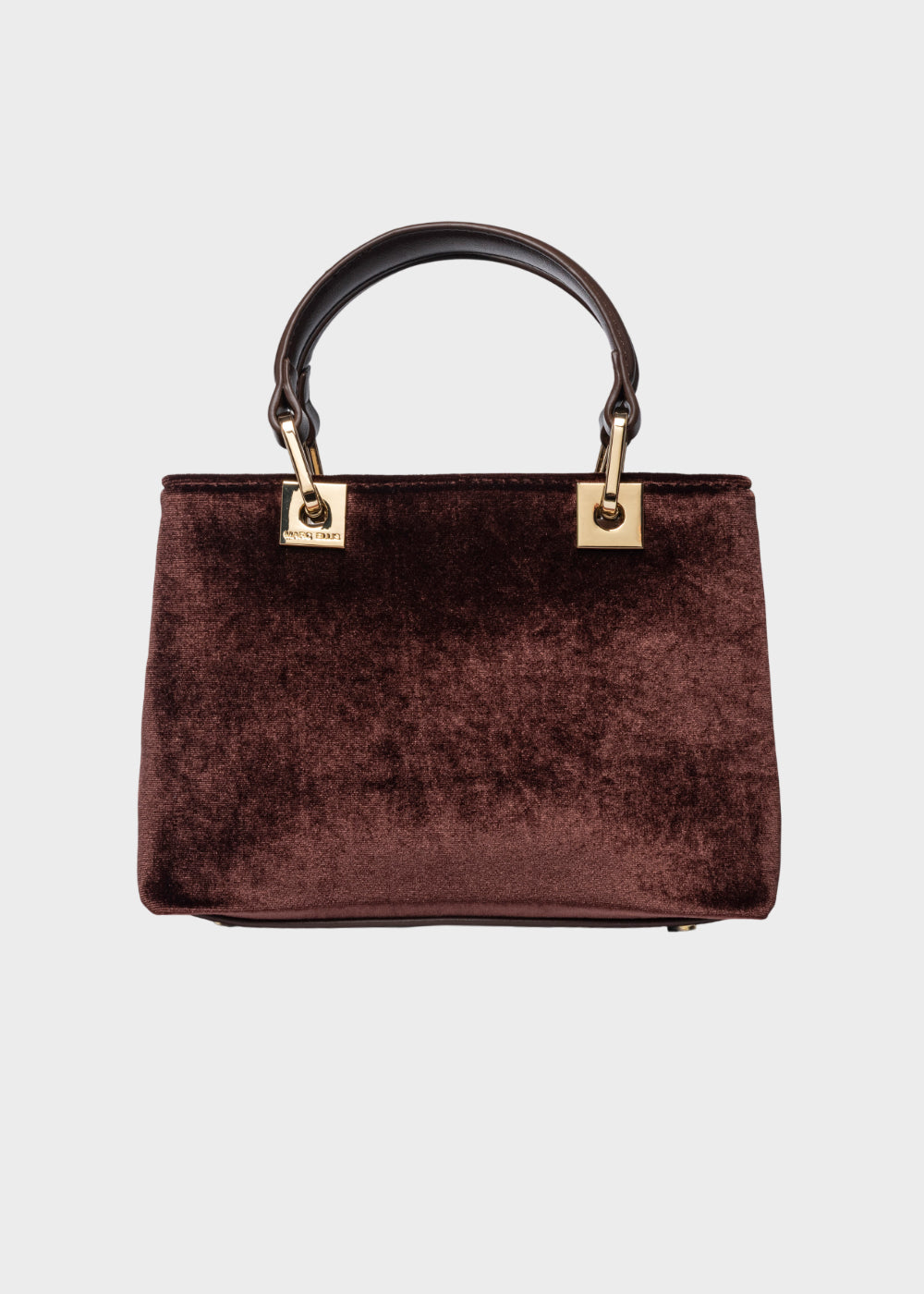 Borsa a mano Wendi S con tracolla, in effetto velluto-3