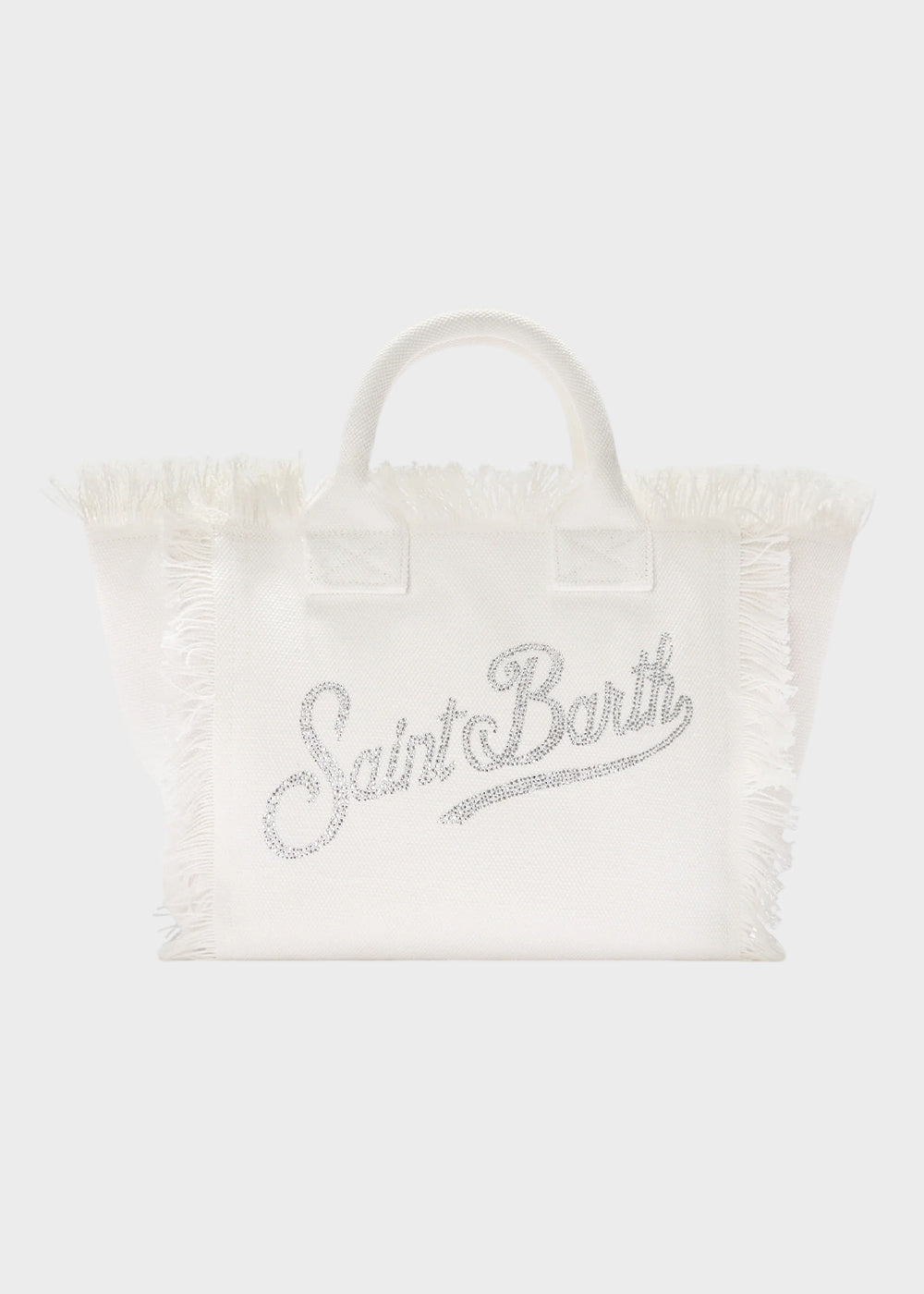 Borsa da mare media Colette Strass con tracolla, in canvas