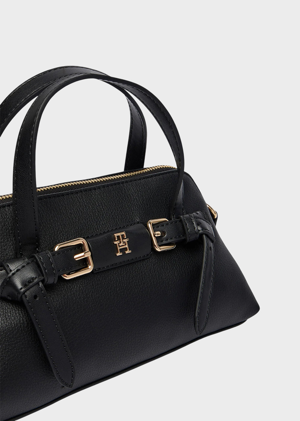 Borsa a mano Buckle Mini Tote con tracolla-3