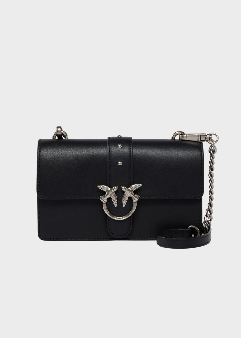 Borsa a tracolla piccola Love Bag One in pelle New Buckle