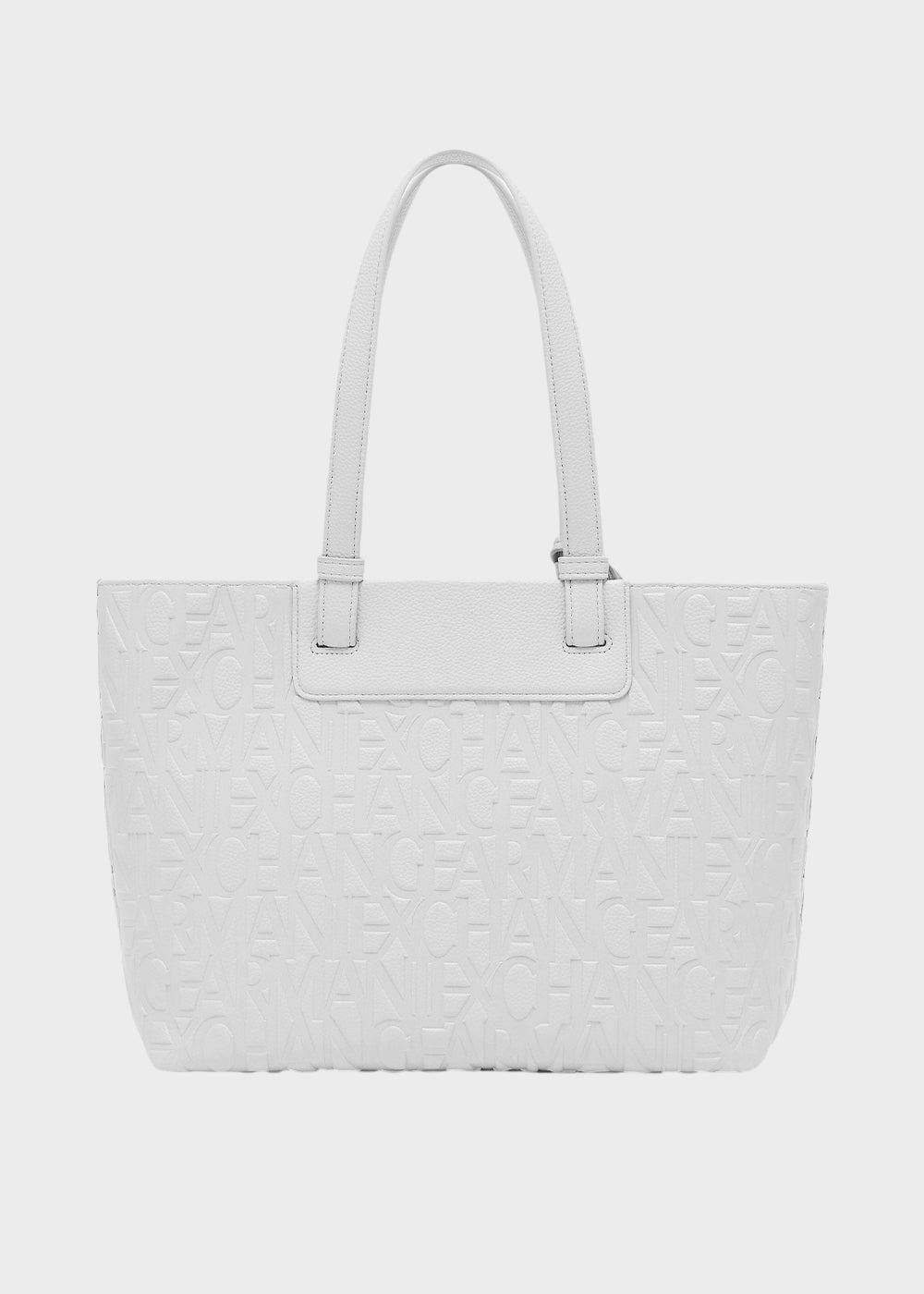 Borsa shopping Liz Pebble M con logo all over