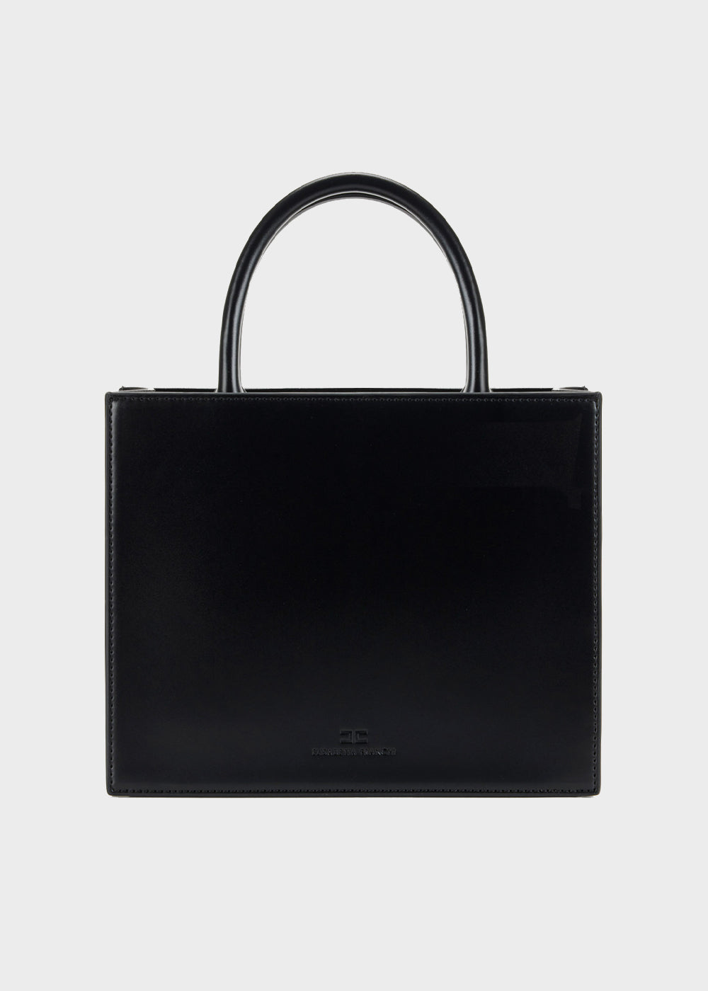 Medium handbag with shoulder strap and logo