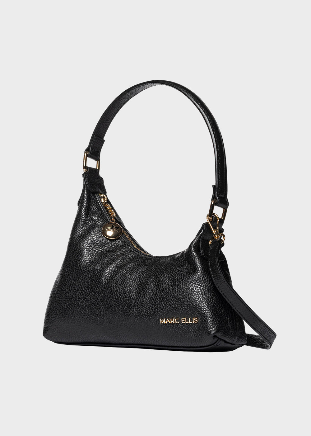 Borsa a spalla Wynn S Do con tracolla, in pelle
