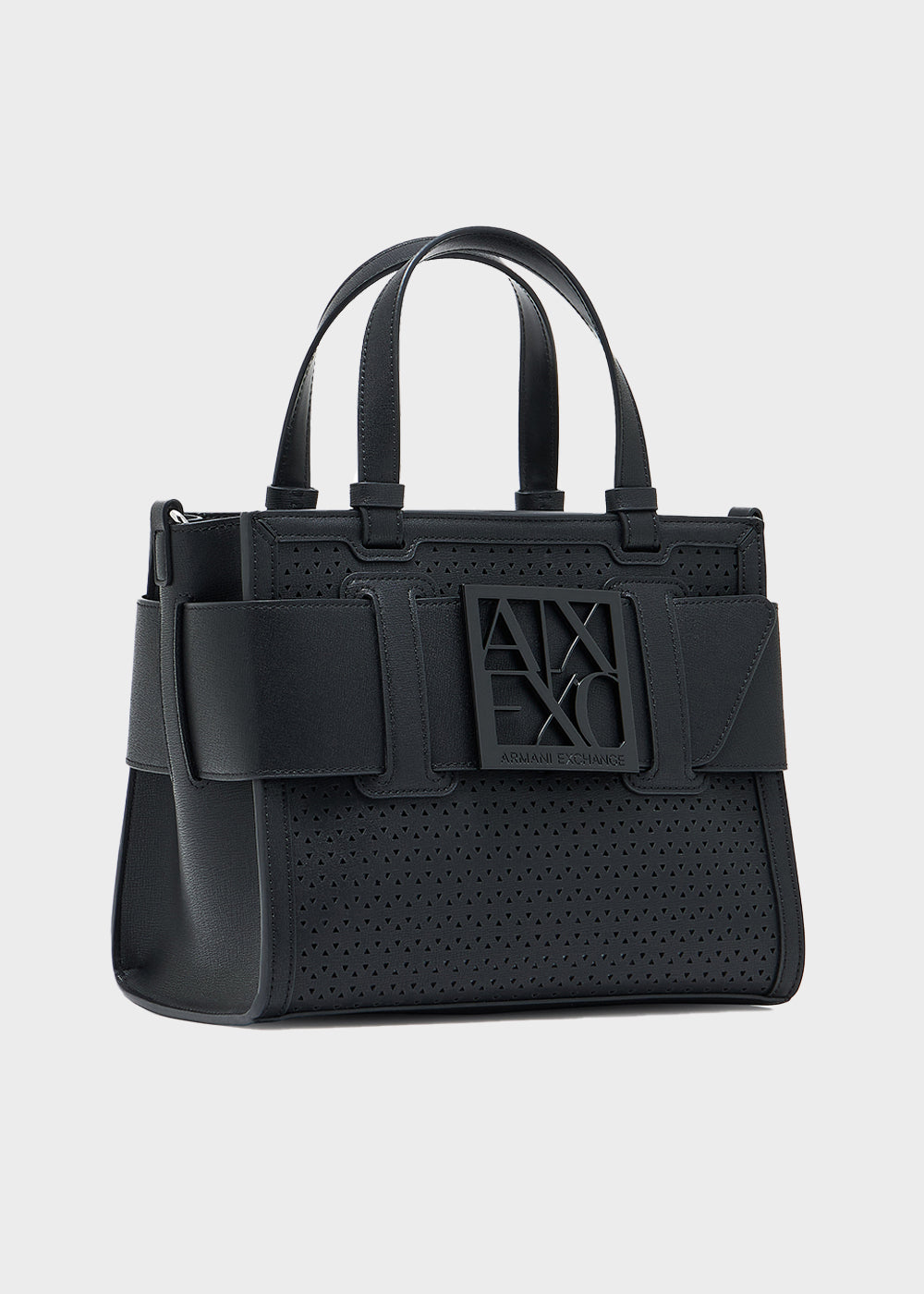 Borsa a mano con tracolla Susie Perforation Tote M