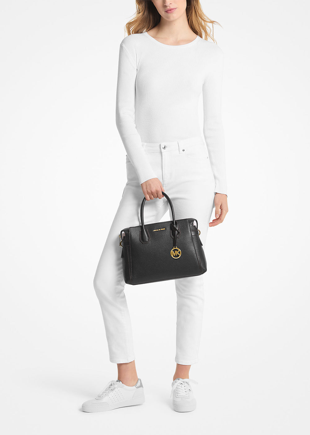 Borsa a mano con tracolla Mercer media