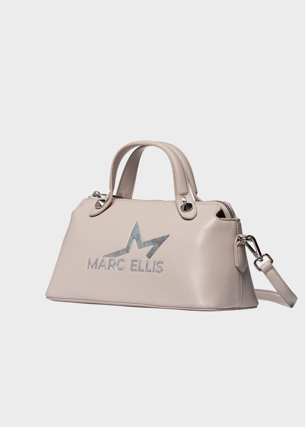 Borsa a mano Lauryn SY con tracolla e logo frontale