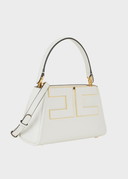 Borsa a mano con tracolla e logo