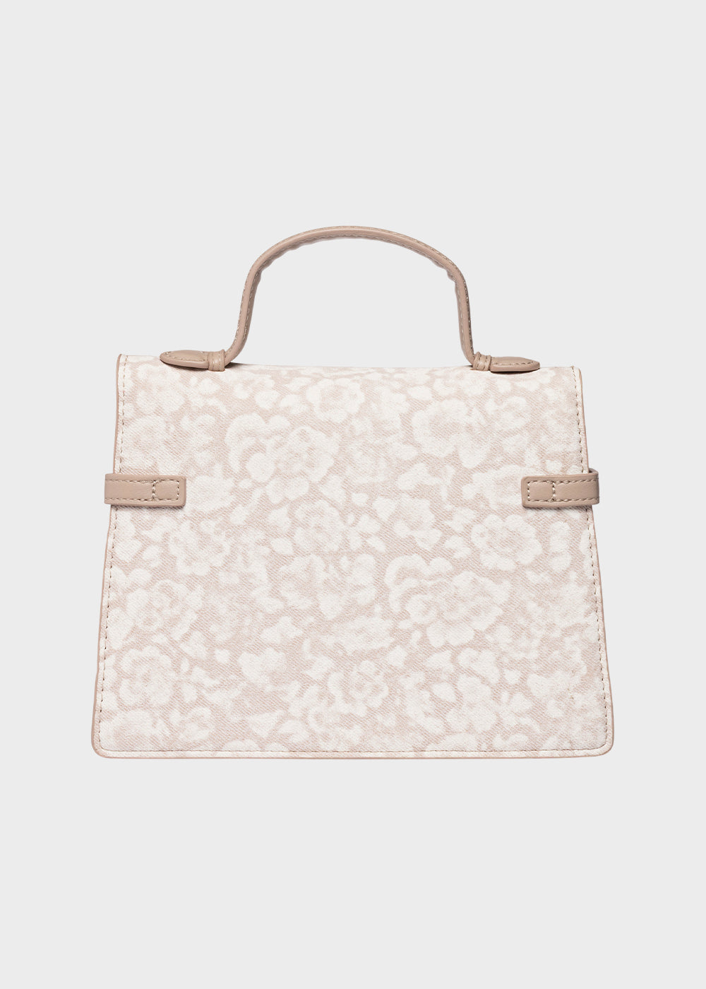 Borsa a mano con tracolla Around M in effetto tessuto