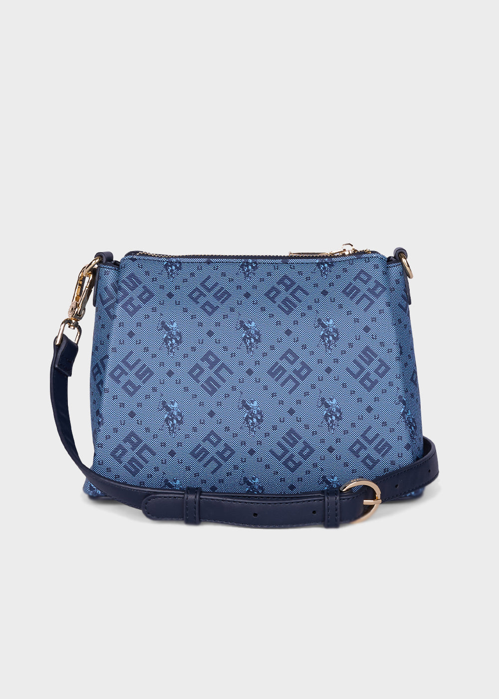 Hampton Logo Shoulder Bag