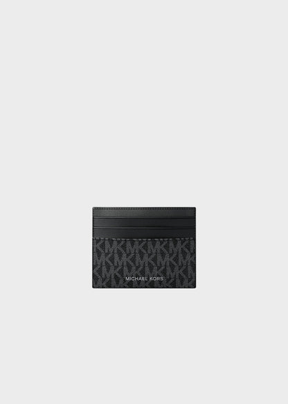 Portacarte Cooper con retro trasparente e logo all over