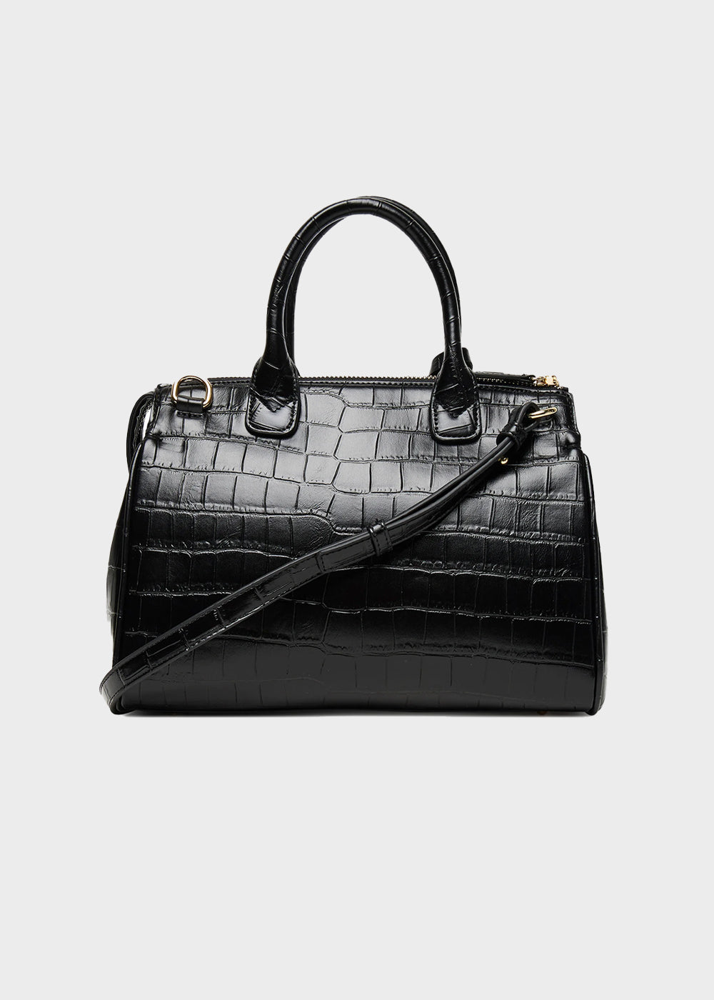 Borsa a mano con tracolla Jane Croco Tote M-4