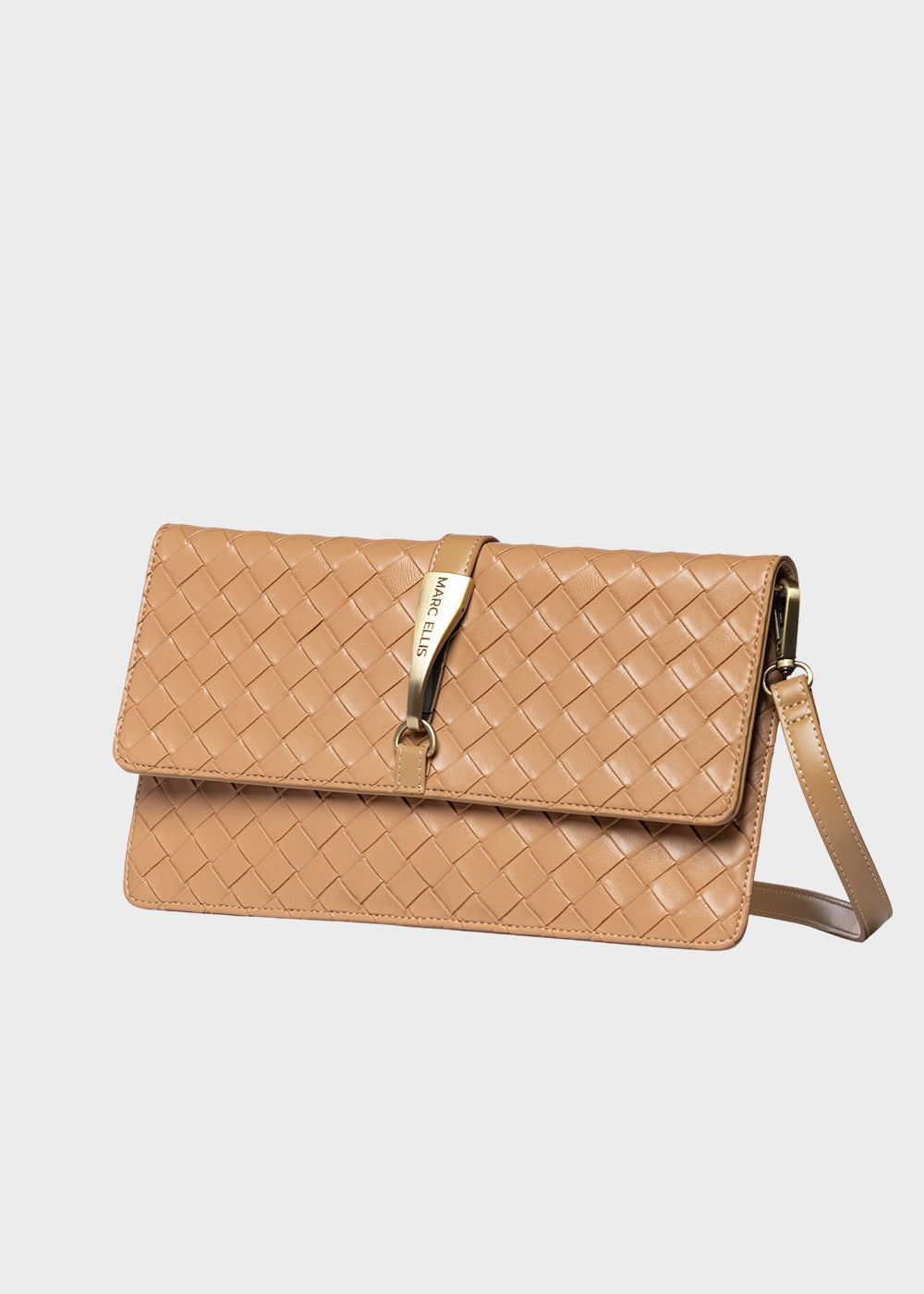 Pochette Chloe Plait con tracolla ed effetto intreccio