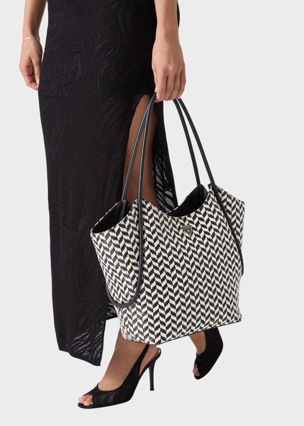 Borsa a spalla Tessi con pochette interna