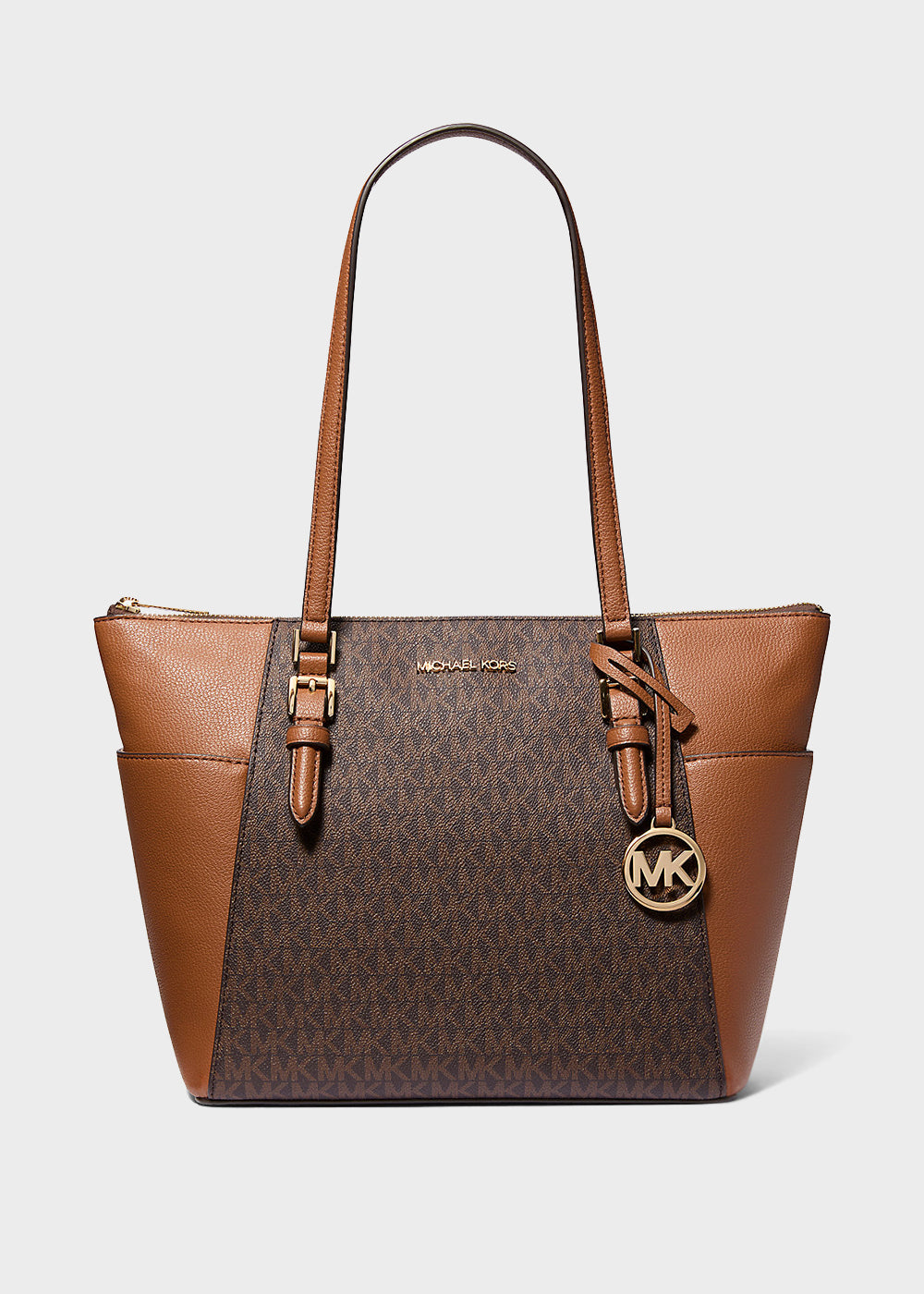 Borsa da spalla Charlotte grande con logo