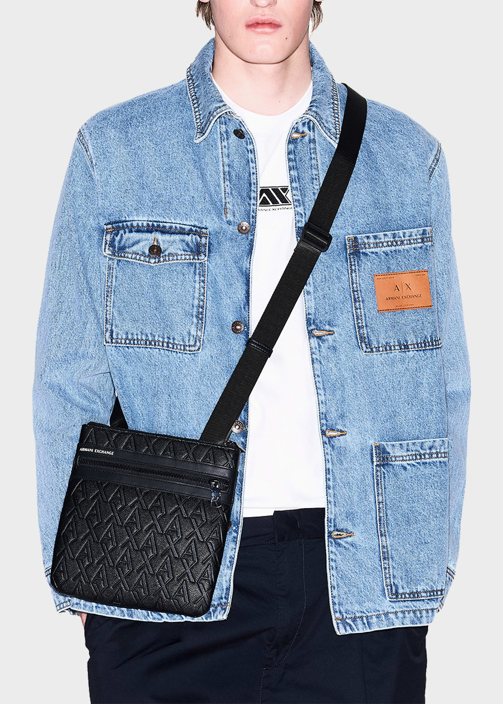 Borsello con tracolla Liam Flat