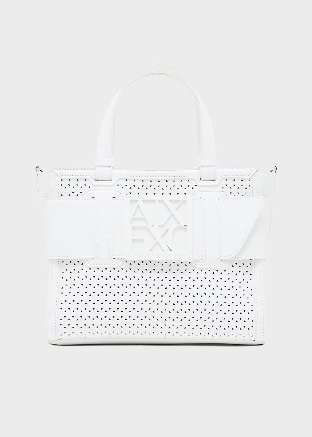 Borsa a mano con tracolla Susie Perforation Tote M