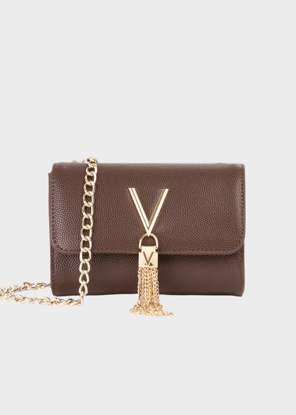 Borsa Divina con tracolla a catena e lucchetto decorativo