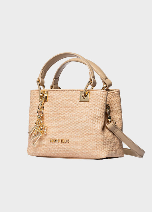 Borsa a mano con tracolla Krissy S Straw