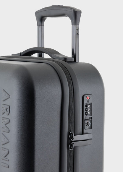 Valigia Maui con combinazione e logo frontale