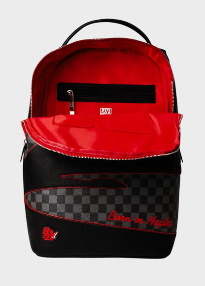 Zaino Vesuvius con trama a scacchi, "Limited Edition"