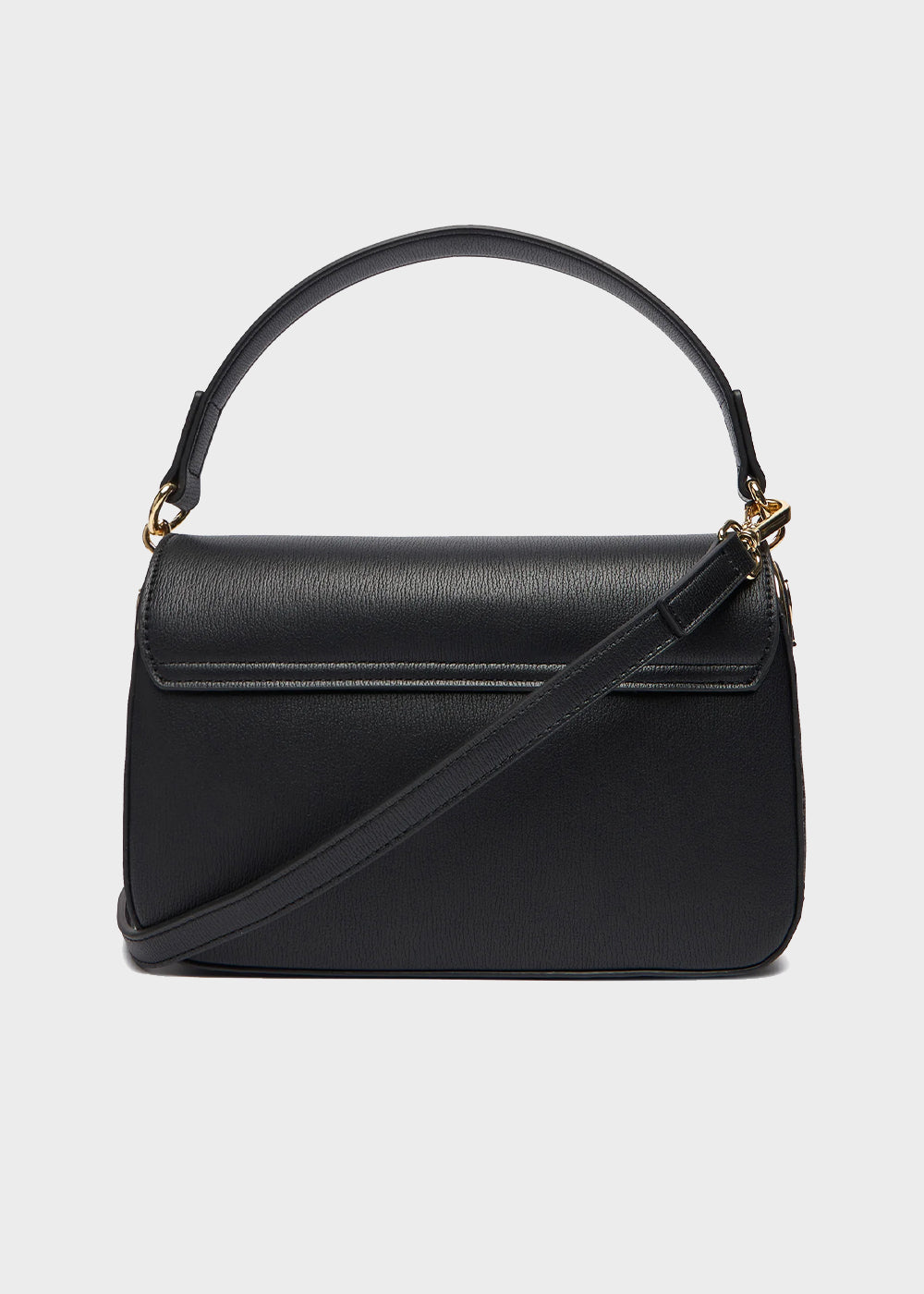 Borsa a mano con tracolla e logo-4