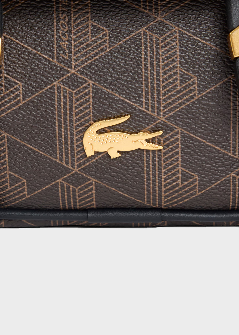 Borsa a tracolla The Blend con patta e doppio gancio monogram