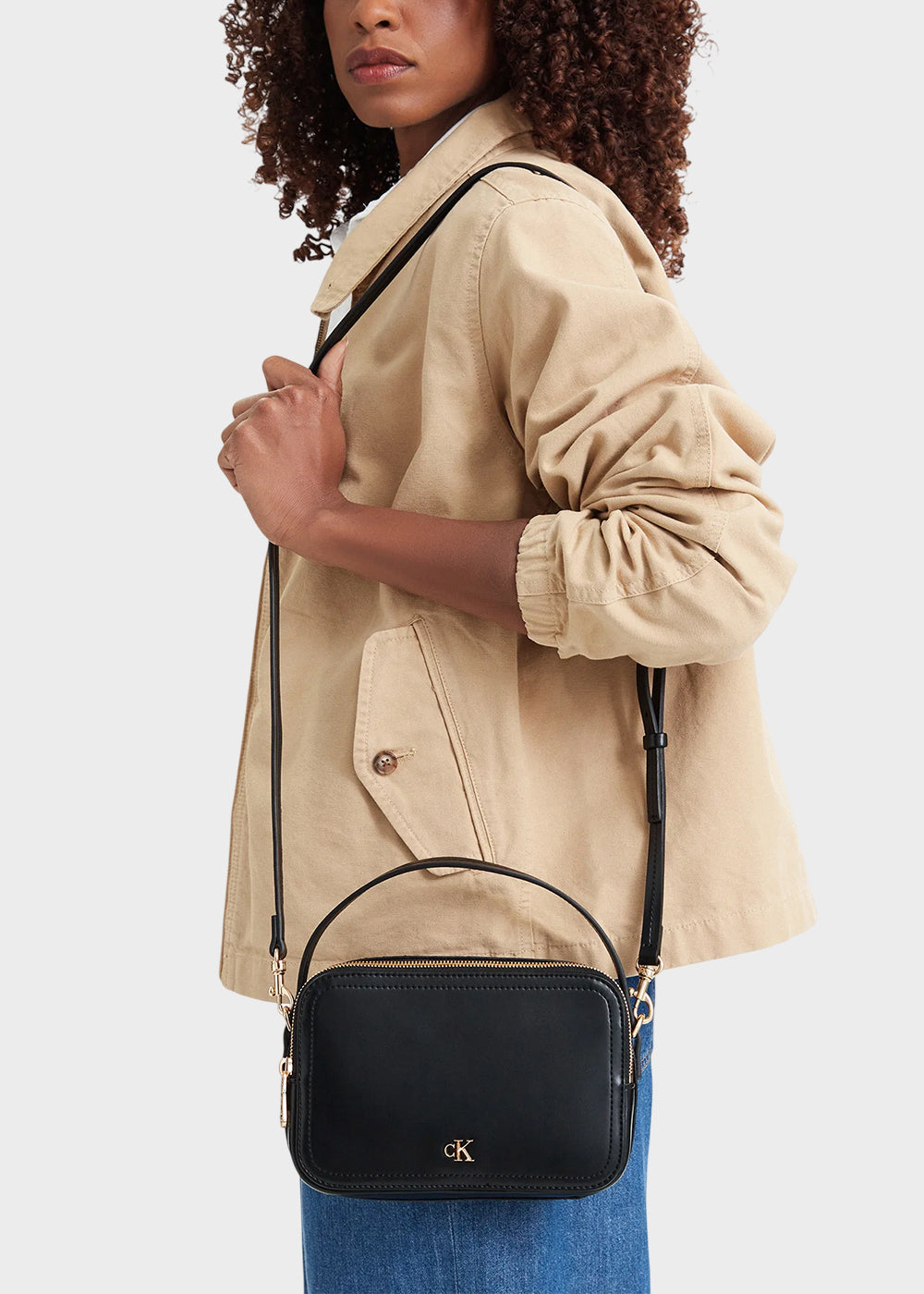 Borsa a tracolla Camera Bag con manico-2