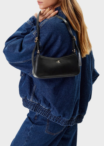 Small shoulder bag with logo