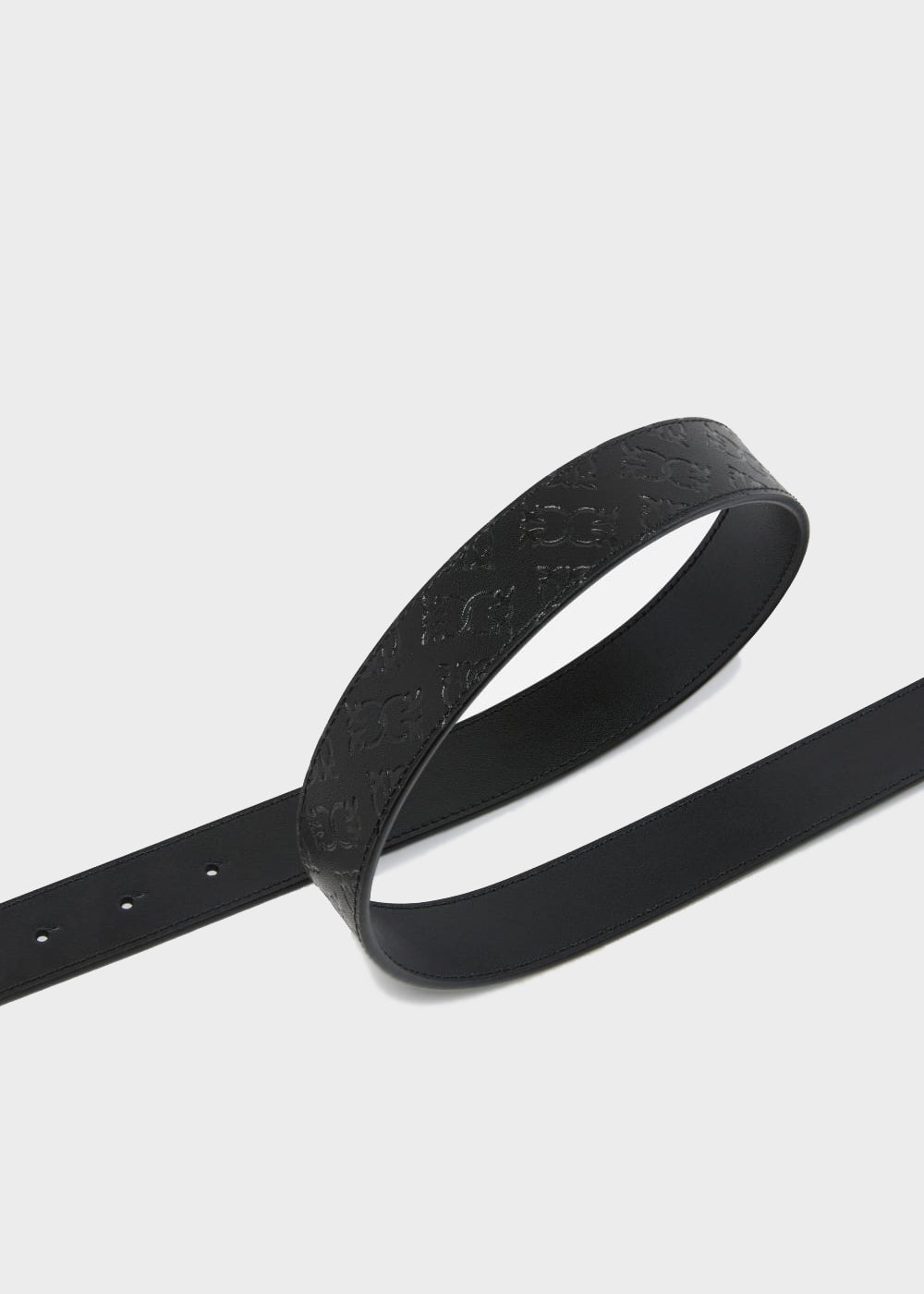 Cintura reversibile con fibbia Love Birds 3cm