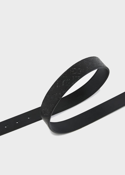 Cintura reversibile con fibbia Love Birds 3cm