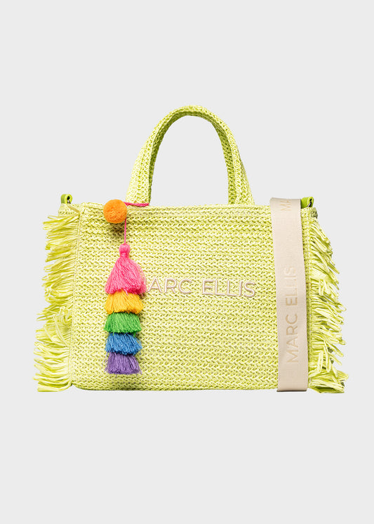 Borsa da Mare Buby S.Claire M in effetto rafia, con tracolla