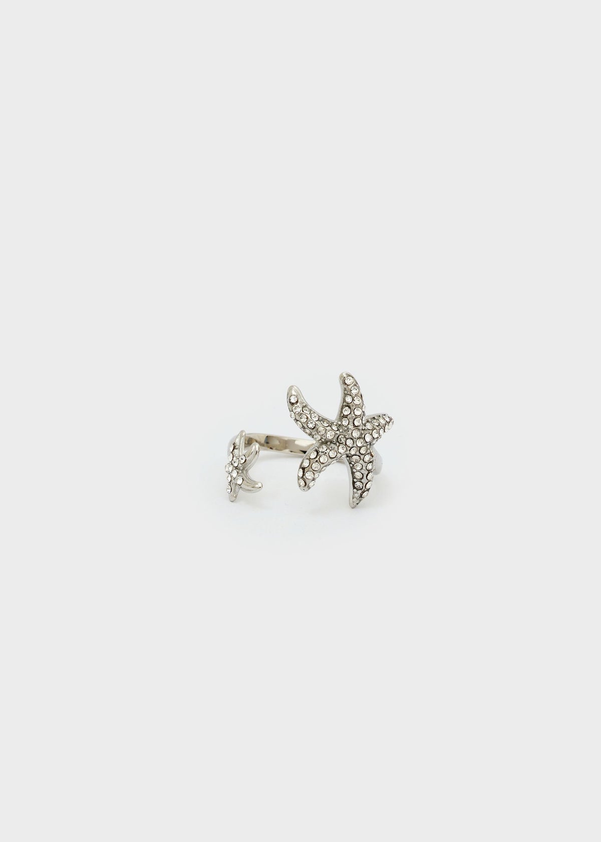 Anello in acciaio regolabile Stelle Marine-4