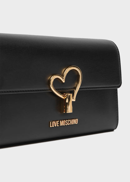 Borsa a tracolla con cuore frontale