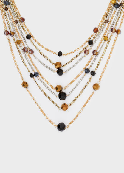 MULTI-STRAIN BEAD NECKLACE